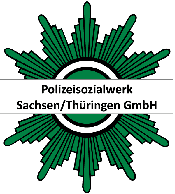 Die Grafik zeigt das Logo von Polizeisozialwerk Sachsen/Thüringen GmbH.